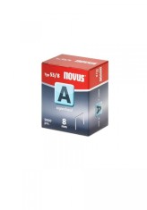 Cleme capse zincate duritate mare tip 53, 8 mm, model A, 5000 buc, Novus, STE006467