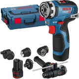 Bosch GSR 12V-35 FC - Masina de gaurit si insurubat cu 2 acumulatori Li-Ion 12 V 3 Ah 35 Nm valiza speciala accesorii