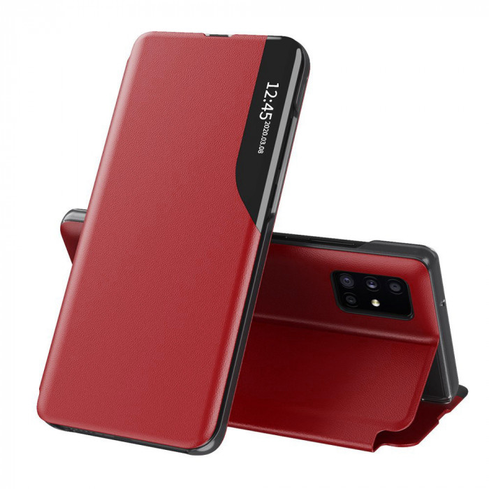 Husa pentru Samsung Galaxy A51 4G, Techsuit eFold Series, Red