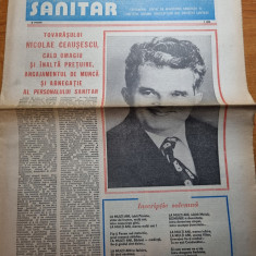 muncitorul sanitar 26 ianuarie 1988 - ziua de nastere a lui ceausescu