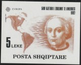 Albania 1992- Europa CEPT,500 ani America, Bloc nedantelat,MNH,Mi.Bl.97, cota 75