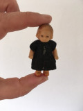 Papusa vintage miniatura 5 cm ARI Germany DRP 3012, pt dollhouse / casa papusii