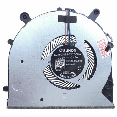 Cooler Laptop, HP, ProBook 650 G4, NS85C00-18H19, NS85C00-17E02, 6033B0068401, 6033B0060801, 6033B0058901, EG75070S1-C420-S9A, L58715-001, 5V, 0.45A foto
