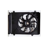 GMV radiator electroventilator Hyundai I10 (Pa), 2007-2013, Motorizare 1,1 49kw; 1,2 57/59kw Benzina, tip climatizare , dimensiune 345mm, cu 2 pini,