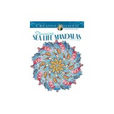 Creative Haven Stunning Sea Life Mandalas Coloring Book