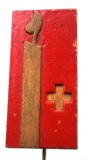 II.037 INSIGNA STICKPIN ELVETIA CARITATE WINTERHILFE 1945-1946
