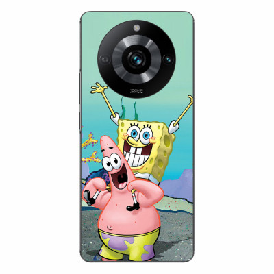 Husa Realme 11 Pro 5G Silicon Gel Tpu Model Spongebob foto