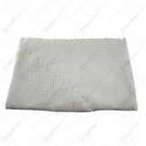 Fata de masa traditionala din bumbac, ovala 220&times;160 CM, Crem