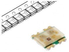 LED RGB SMD 0606 1.6x1.5mm 145&deg; 20mA Lentilă Difuză