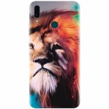 Husa silicon pentru Huawei Y9 2019, Awesome Art Of Lion