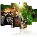 Cumpara ieftin Tablou - Predator&#039;s Relaxation 100x50 cm