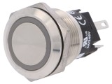 Comutator anti-vandalism SPDT, LED inelar