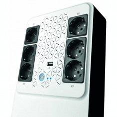 UPS LEGRAND &amp;amp;quot;MULTIPLUG&amp;amp;quot; Line Int. cu management brick 800VA/480W AVR Schuko x 6 1 x baterie 12V/7.2Ah back-up 1 - 10 min. &amp;amp;quot;000000000000 foto