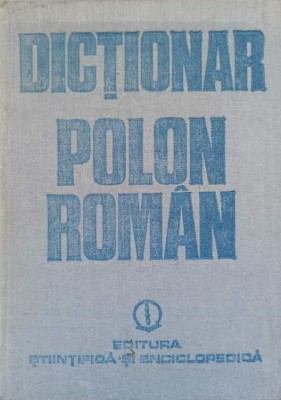 DICTIONAR POLON-ROMAN-ANDA MARES, NICOLAE MARES-190444 foto