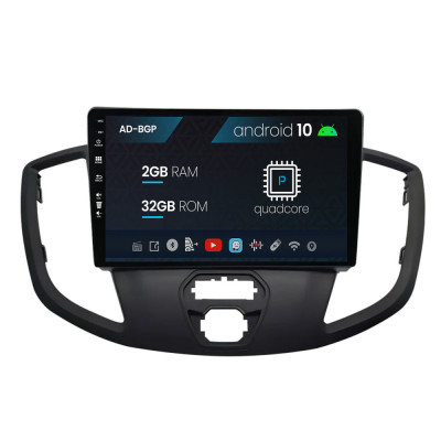 Navigatie Ford Transit (2014-2020), Android 10, P-Quadcore 2GB RAM + 32GB ROM, 9 Inch - AD-BGP9002+AD-BGRKIT123V2 foto