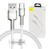 Cumpara ieftin Cablu USB pentru USB-C Baseus Cafule, 66W, 1m (alb)