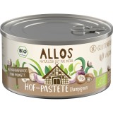Pate Vegetal Allos Ciuperci Champignon Fara Gluten Eco Bio 125g
