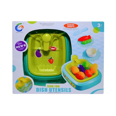 Chiuveta cu legume + accesorii, lumina/sunet, 7Toys foto