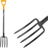 Furca de sapat FarmLine 1200, 4 dinti, MattPowder (Strend Pro Garden)