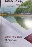 MERSUL TRENURILOR DE CALATORI 2022 2023