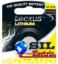 Baterie buton litiu CR1616 1buc/blister Tecxus foto
