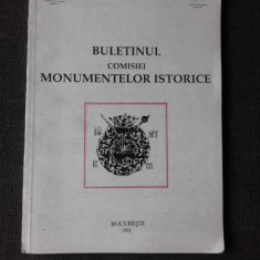 BULETINUL COMISIEI MONUMENTELOR ISTORICE NR.1/1991