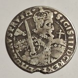 Polonia 1/4 Thaler/Taler/ORT 1622 argint Sigismund lll Vasa