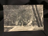 Carte postala circulata - Caransebes vedere din parc inceput de sec XX !, Printata