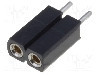 Conector 2 pini, seria {{Serie conector}}, pas pini 2.54mm, CONNFLY - DS1002-03-1*2131