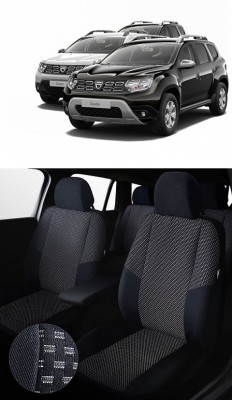 Set huse Scaun DACIA Duster 2010- 2017 bancheta fractionata foto
