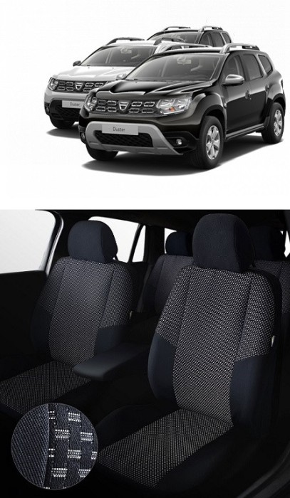 Set huse Scaun DACIA Duster 2010- 2017 bancheta fractionata