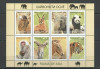112-WWF TAJIGISTAN 2009-Bloc de 8 timbre nestampilat FAUNA DIN ASIA,MNH