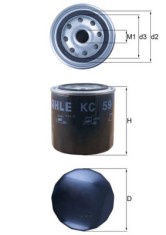 MAHLE KC 59 filtru combustibil