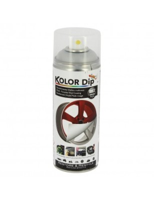 Spray Vopsea Cauciucata Argintiu Kolor Dip 400ml Argintiu foto