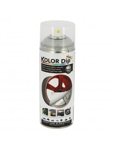Spray Vopsea Cauciucata Argintiu Kolor Dip 400ml Argintiu
