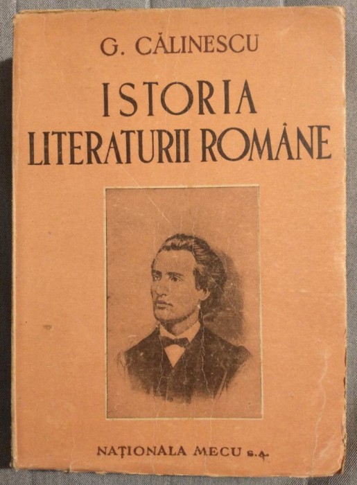 G. Călinescu - Istoria literaturii rom&acirc;ne: compendiu (ediția a II-a, 1946)