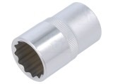 Cap tubular 1/2" 12-puncte 17mm o&Aring;&pound;el crom-vanadium