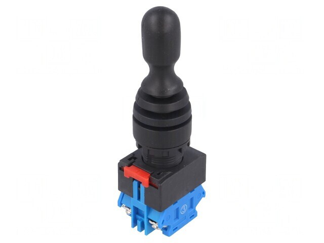 Joystick Comutator 22mm 1NO Negru fără IP67
