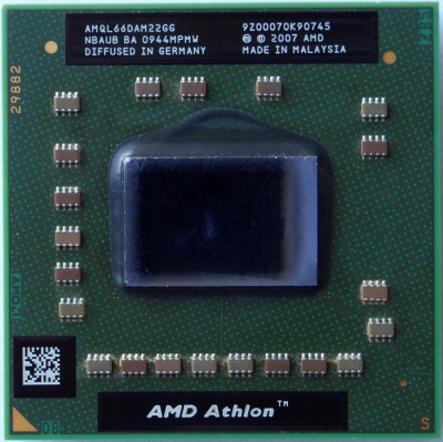 AMD ATHLON 64 X2 QL-66 AMQL66DAM22GG Socket S1 (S1g2 ca ZM-88 80 82 84 85 86 87) foto