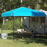 VidaXL Cort Canopy Pop-up albastru 250 x 250 cm țesătură