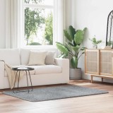 vidaXL Covor shaggy cu pom &icirc;nalt, NAVARRA, gri deschis, 120x170 cm