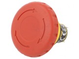 Comutator de Siguranță 16mm cu Buton Roșu IP65 2NC