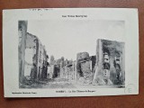 Carte postala, Les Villes Martyres, 1916