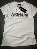 Tricou dama Armani, Alb, M/L, EA7 Emporio Armani