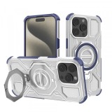 Husa pentru Apple iPhone 15 Pro, Techsuit, Carbon Shield Pro, Albastra
