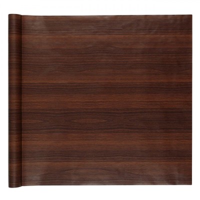 Autocolant Mobila, PVC, Model Lemn, Culoare Maro, Dimensiuni 150x45 cm foto