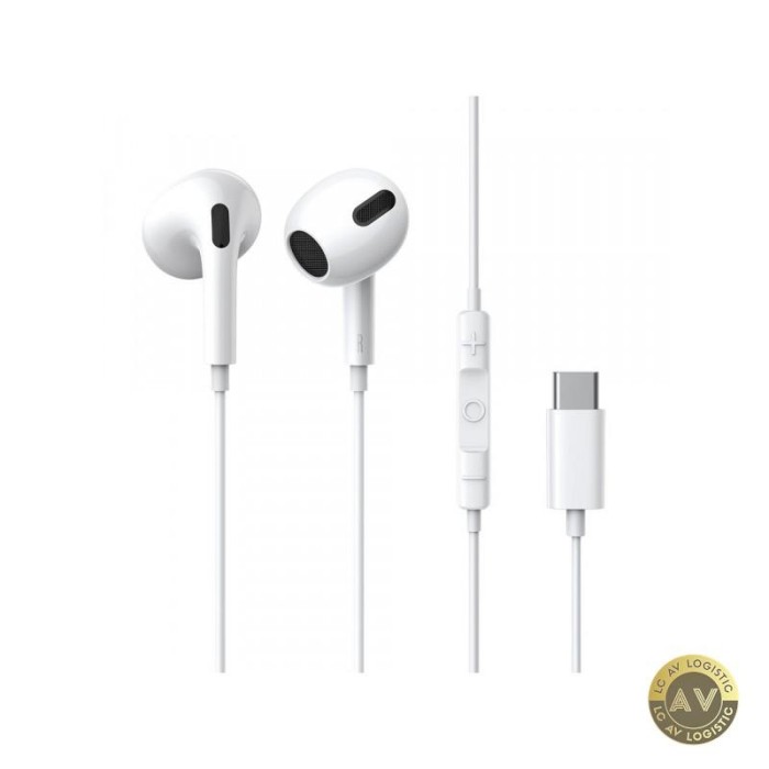 Handsfree USB-C Baseus Encok C17 Alb NGCR010002