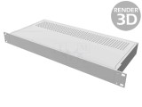 Carcasă standard 19" 1U aluminiu 203mm x 422mm