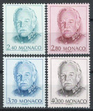Monaco 1993 Mi 2126/29 MNH - Prințul Rainier III