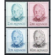 Monaco 1993 Mi 2126/29 MNH - Prințul Rainier III